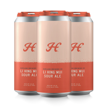 Harland Li Hing Mui Sour Fruited Sour Ale 6/4 16OZ CAN