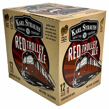 Karl Strauss Red Trolley Red Ale 2/12 12OZ Bottles