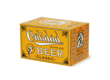 Cerveceria Calidad Classic Mexican Style Lager 4/6 12oz CAN
