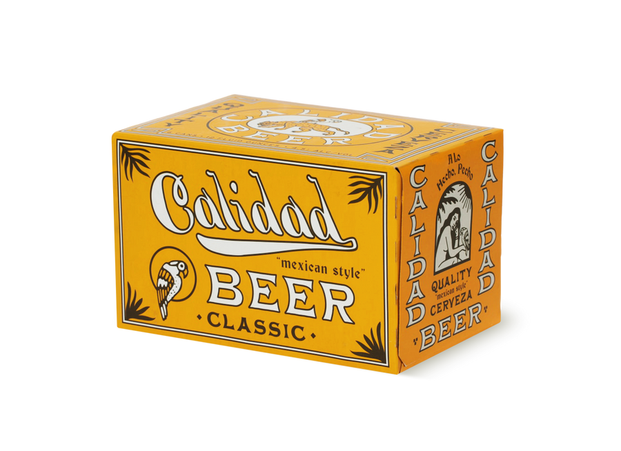 Cerveceria Calidad Classic Mexican Style Lager 4/6 12oz CAN