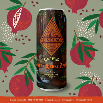 Bivouac Scenic Route Forest Berry Apple Cider 6/4 16OZ CANS