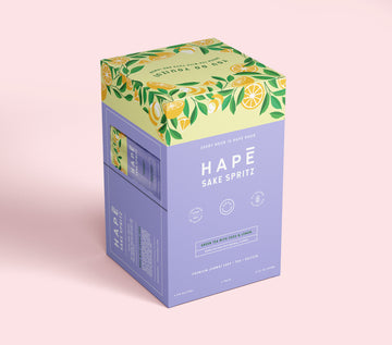 Hape Sake Green Tea w/ Yuzu 6/4 12OZ CANS