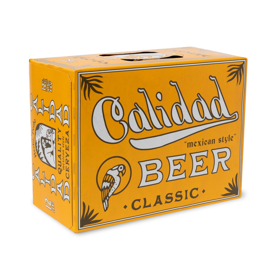 Cerveceria Calidad Classic Mexican Style Lager 2/12 12oz CAN