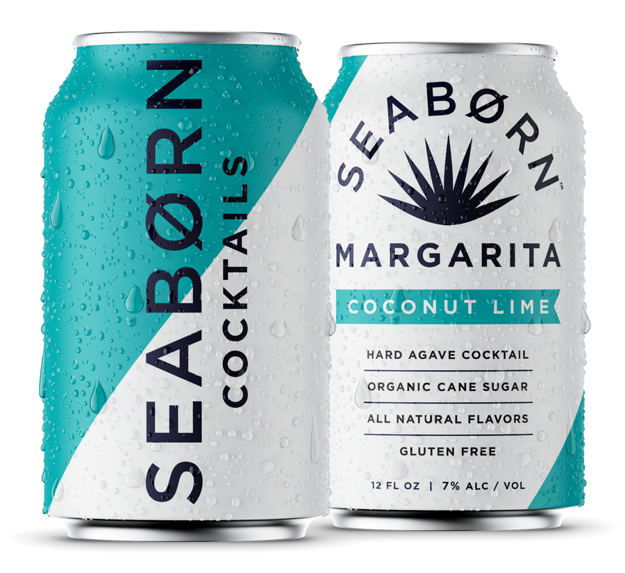 Seaborn Cocktails Coconut Lime Margarita 4/6 12OZ CAN
