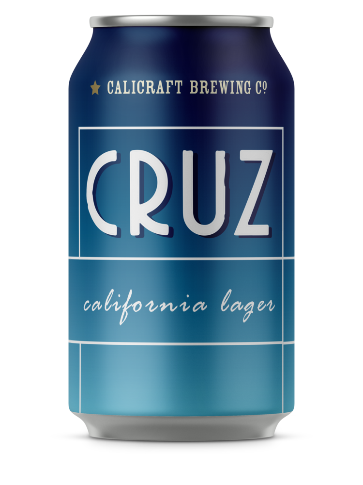 Calicraft Brewing Co. Cruz California Lager 4/6 12OZ CAN