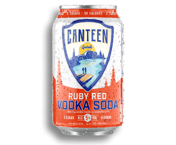 Canteen Ruby Red Vodka Soda 6/4 12OZ CANS