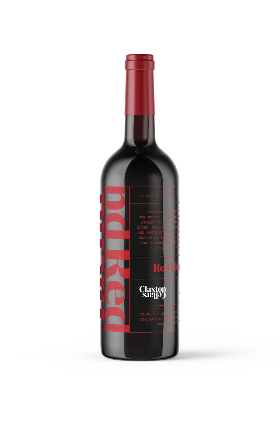 Claxton Red Blend 12/750 ml bottle