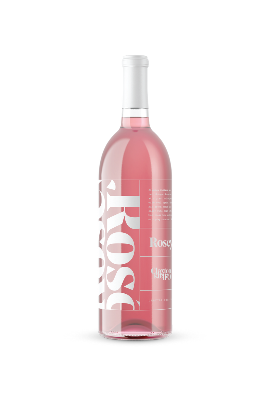 Claxton Cellars 2019 Rosey Rose 12/50ml Bottle Case