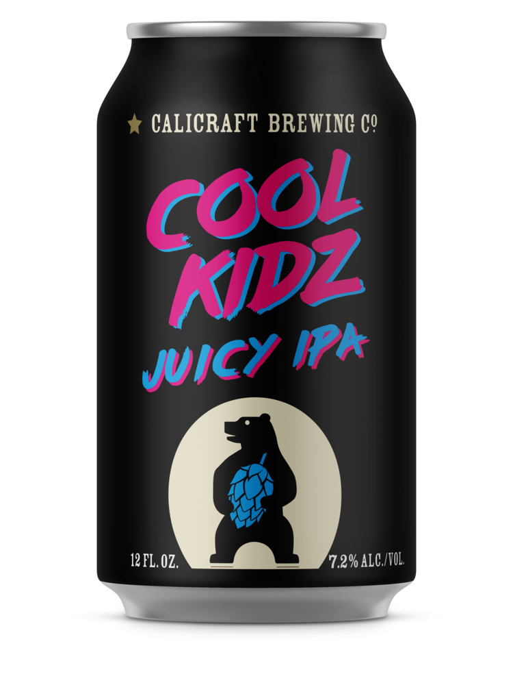Calicraft Brewing Co. Cool Kidz Juicy IPA 4/6 12OZ CAN