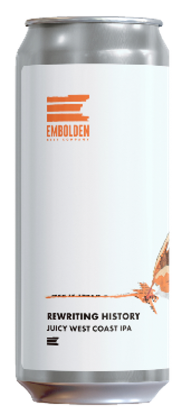 Embolden Beer Co Rewriting History Juicy IPA 6/4 16oz Cans