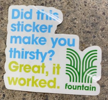 Fountain Stickers