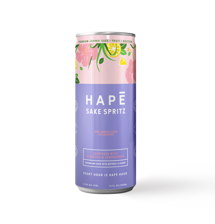 Hape Sake Hibiscus Lemongrass 6/4 12OZ CANS