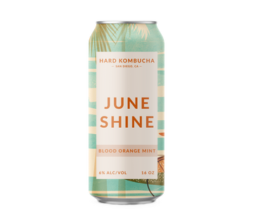 Juneshine Blood Orange Mint 12/16OZ CAN