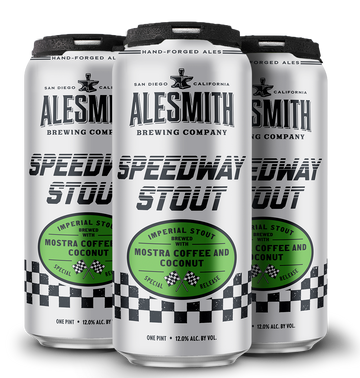 AleSmith Speedway Stout Variant Imperial Stout w/ Mostra Coffee and Coconut 6/4 16OZ CAN