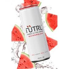 Nutrl Watermelon Vodka Soda 6/4 12OZ CANS