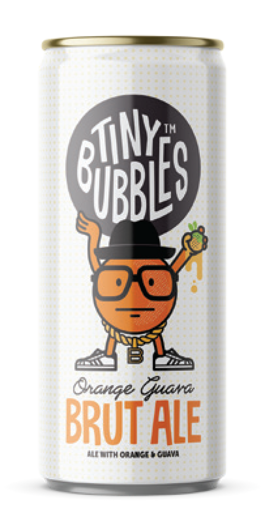 Tinny Bubbles Orange Guava 6/4 12oz Cans