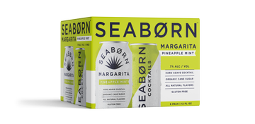 Seaborn Cocktails Pineapple Mint Margarita 4/6 12OZ CAN