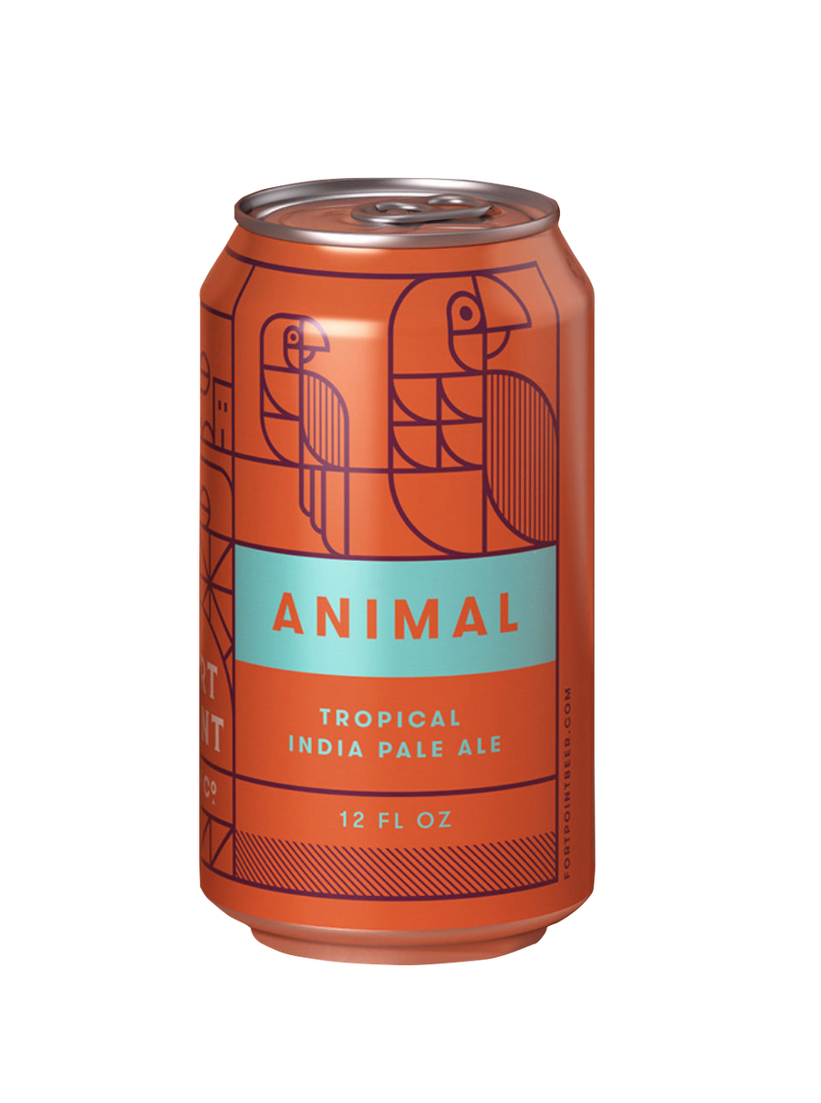 Fort Point Animal Tropical IPA 4/6 12OZ CAN