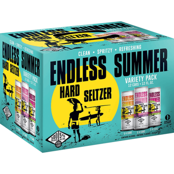 Karl Strauss Endless Seltzer Tropical Variety 2/12 12OZ CAN