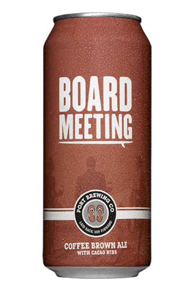 Port Brewing Board Meeting Coffee Brown 6/4 16OZ Cans